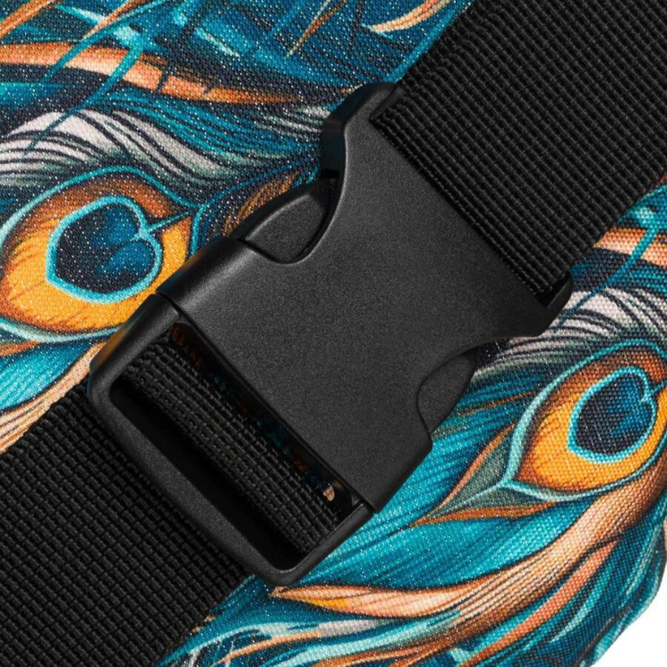 Tágas női Övtáska Divatos mintában