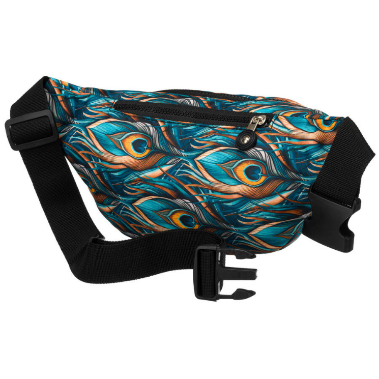 Tágas női Övtáska Divatos mintában