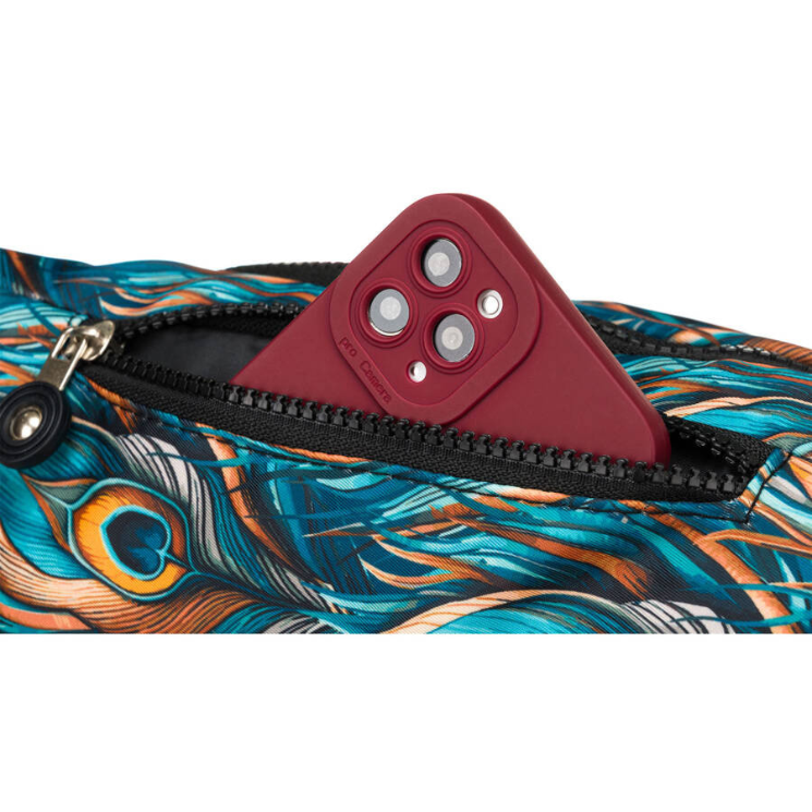 Tágas női Övtáska Divatos mintában