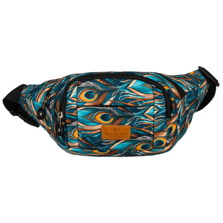 Tágas női Övtáska Divatos mintában