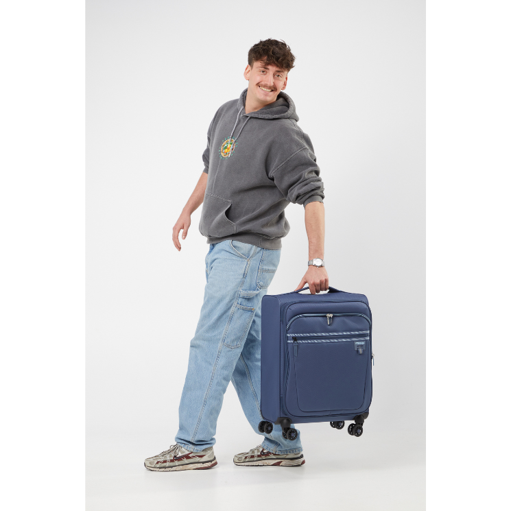 AMERICAN TOURISTER  AEROSPIN SPINNER S EXP TSA NAVY