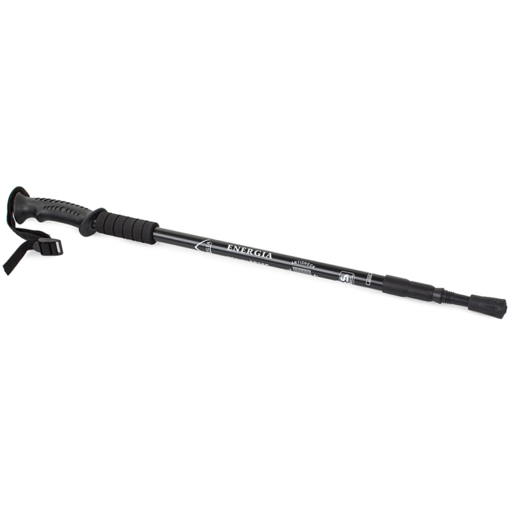 2 db-os párnázott, fekete túrabot – nordic walking