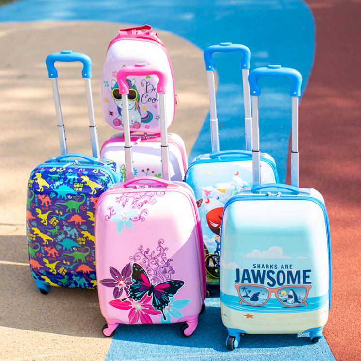 Unikornis egyszarvú gyermek bőrönd ajándék táskával