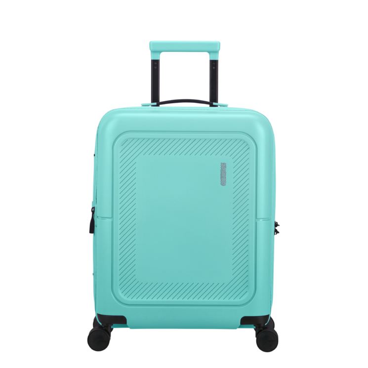 AMERICAN TOURISTER DASHPOP SPINNER 55/20 EXP TSA AQUA SKY