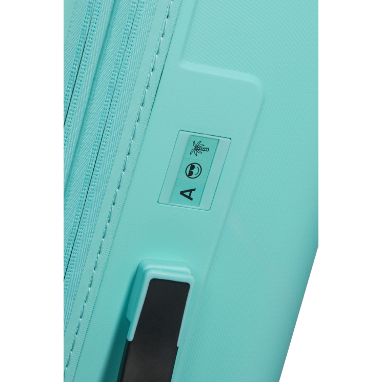 AMERICAN TOURISTER DASHPOP SPINNER 55/20 EXP TSA AQUA SKY