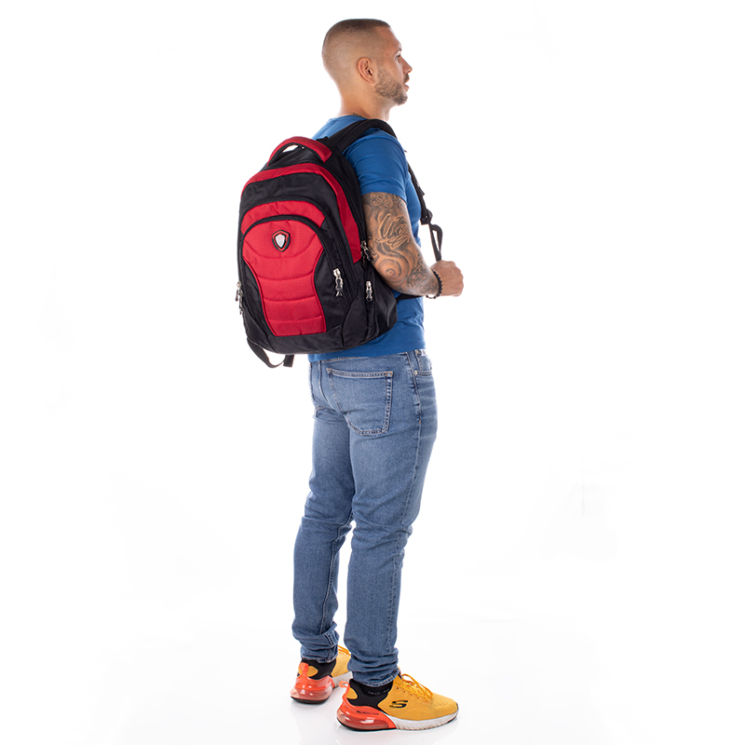 AOKING nagyméretű laptoptartós ergonómiai hátizsák 