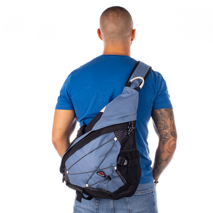 Adventurer testtáska BT5503 LightBlue+Black