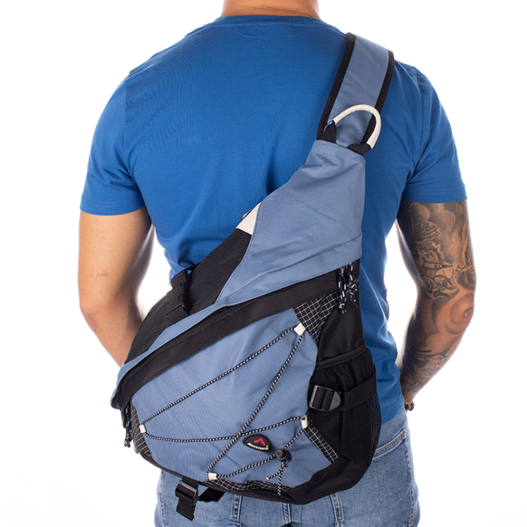 Adventurer testtáska BT5503 LightBlue+Black