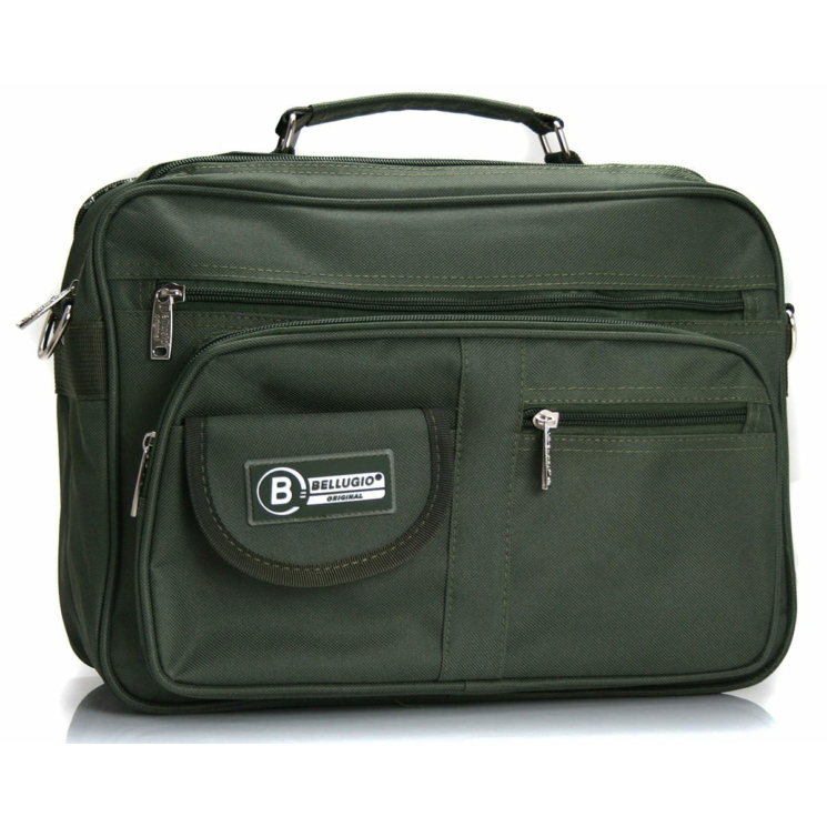 Bellugio válltáska FJ-001_Green*