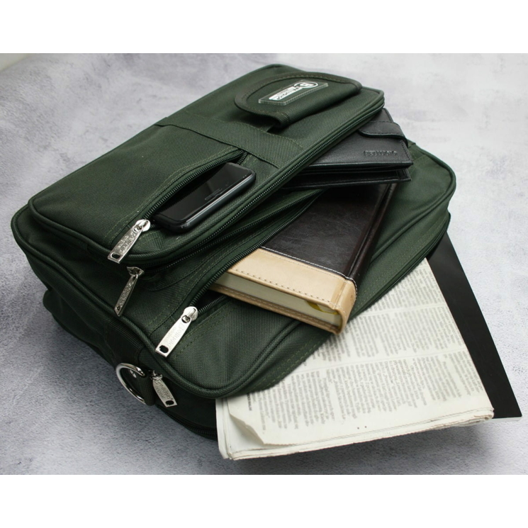 Bellugio válltáska FJ-001_Green*