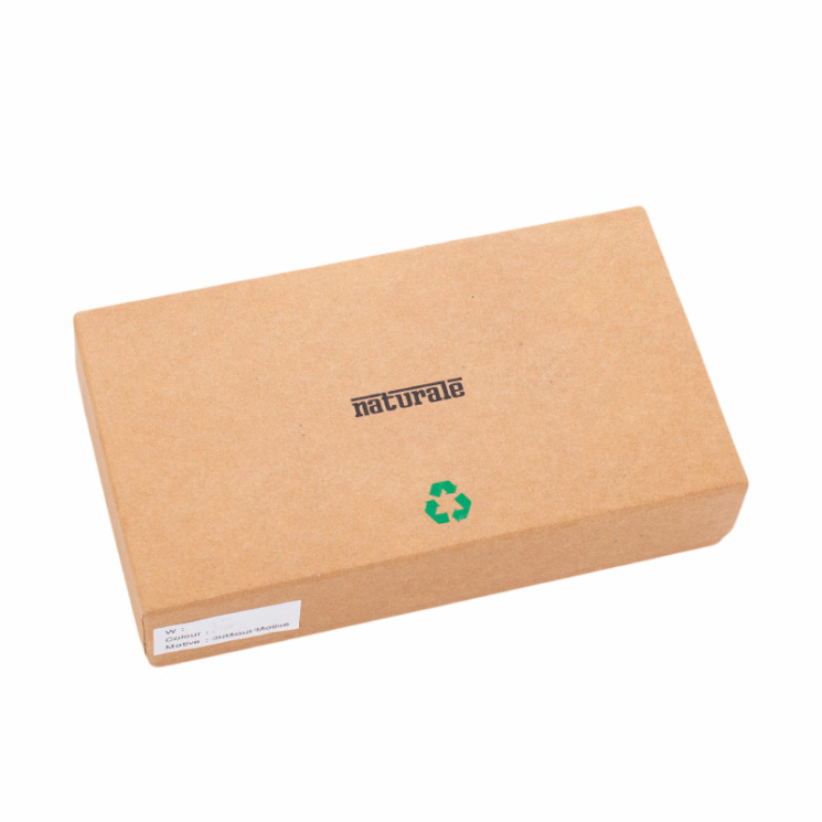 NATURALE Valódi piros brifkó pénztárca RFID rendszerrel