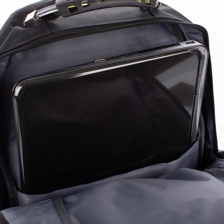 Ultraerős Fedélzeti méretű laptophátizsák 40 x 30 x 20 cm USB töltővel