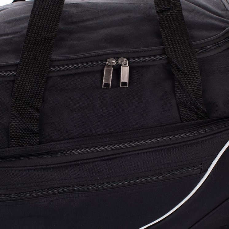 Sport és Utazótáska nagyméretű fekete-piros színben