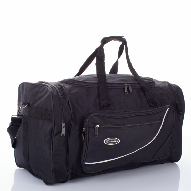 Sport és Utazótáska nagyméretű fekete-piros színben