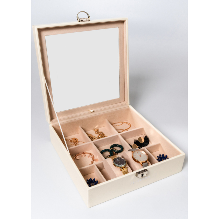 Exkluzív Ékszerdoboz Nagy tükörrel