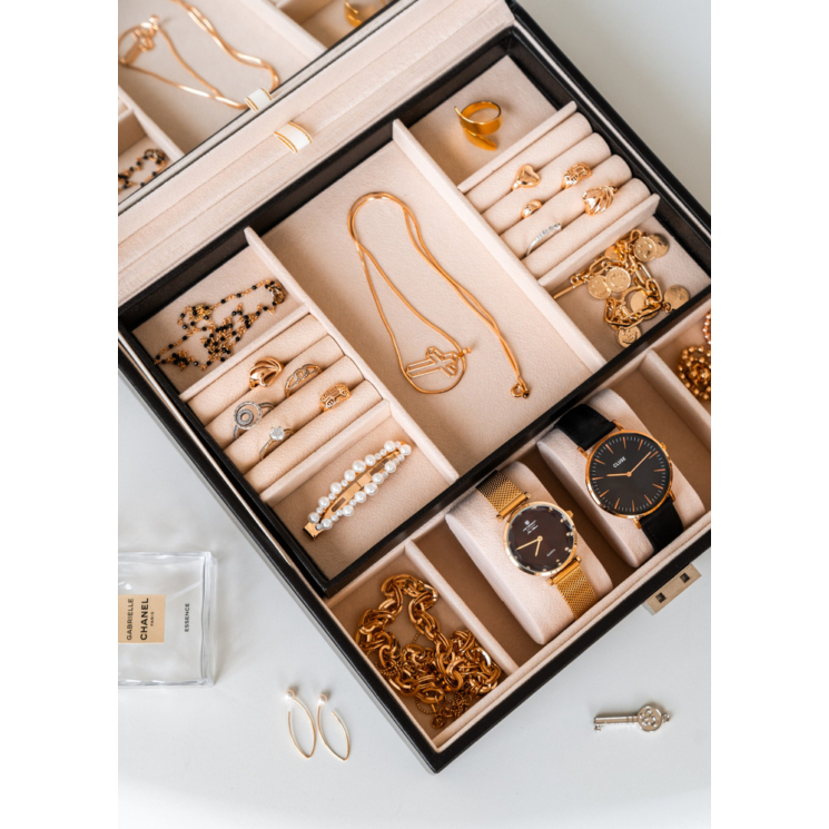 Exkluzív Ékszerdoboz Nagy tükörrel