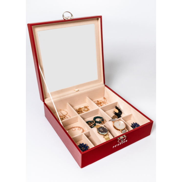 Exkluzív Ékszerdoboz Nagy tükörrel