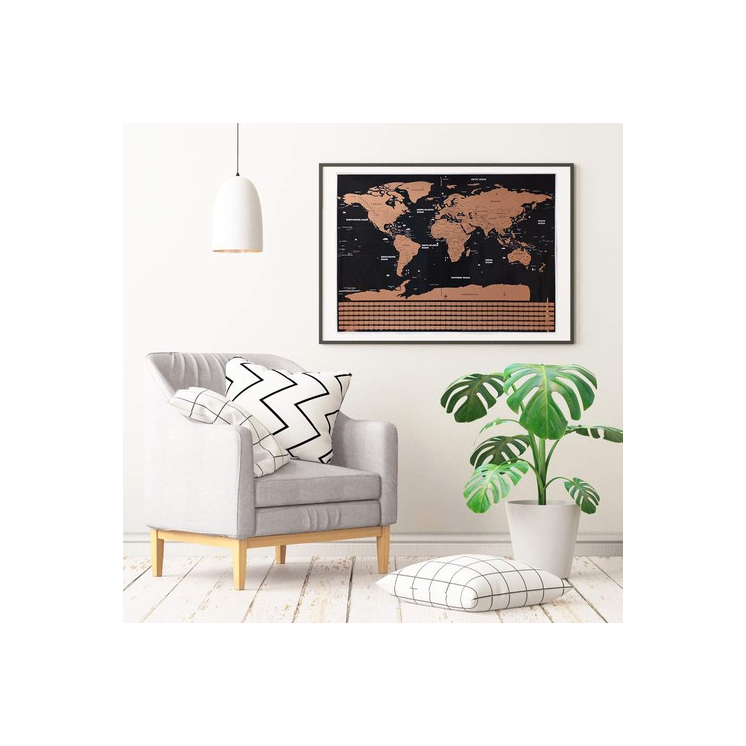 Kaparós Világtérkép - zászlókkal 