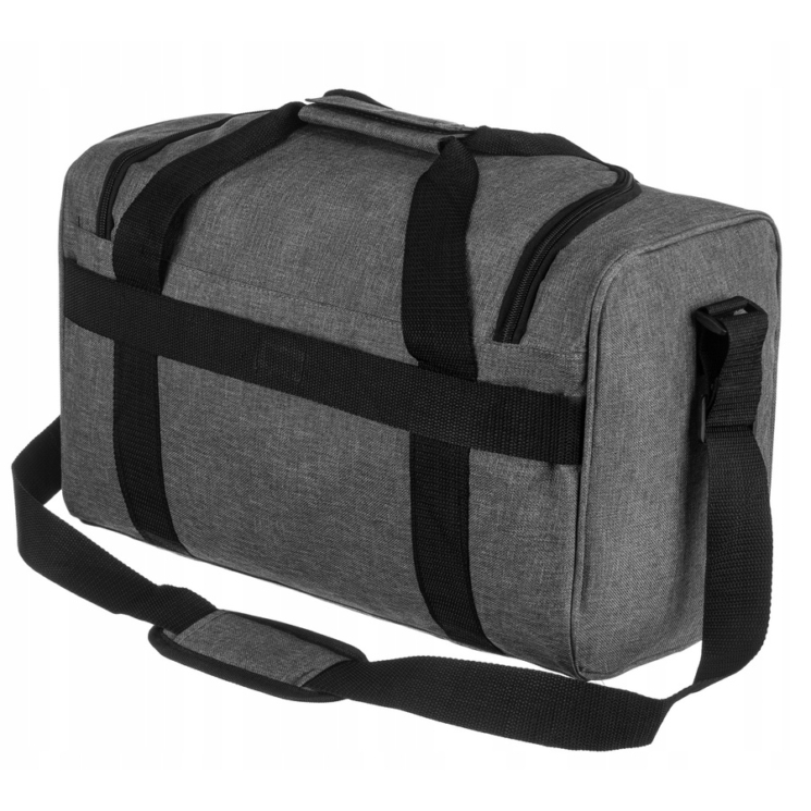Peterson sporttáska/utazótáska Ryanair méret 40 x 25 x 20 cm  fekete színben