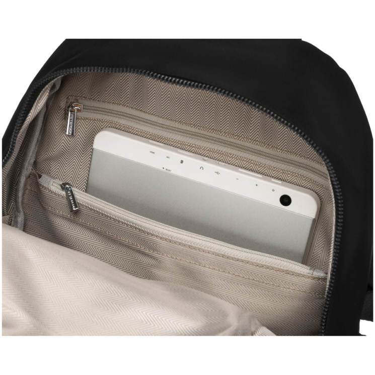 Funkcionális női hátizsák fekete színben- Peterson