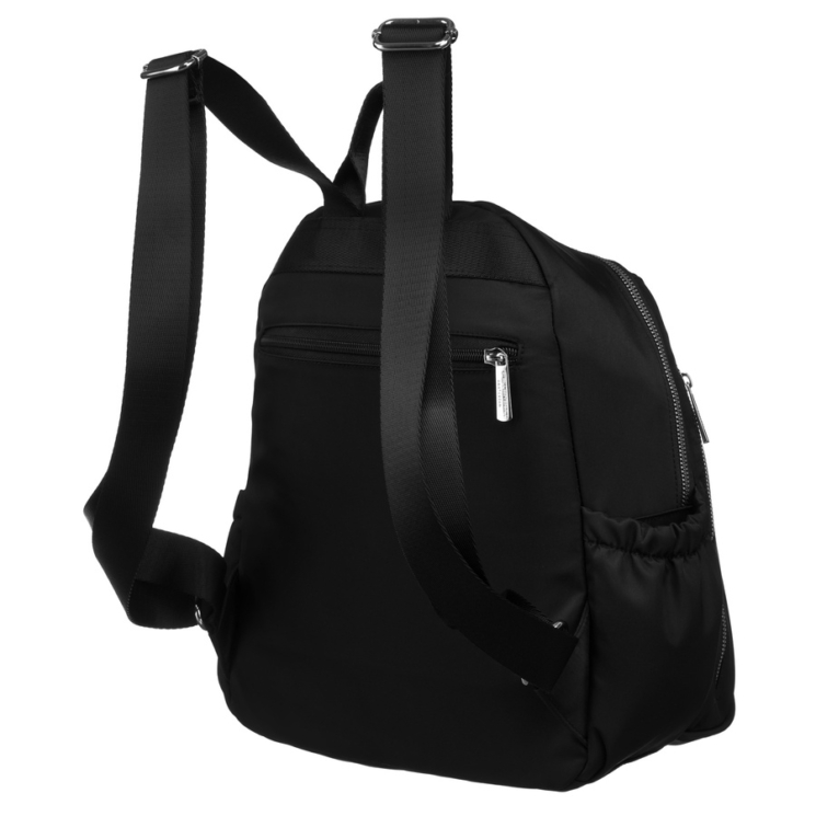 Funkcionális női hátizsák fekete színben- Peterson