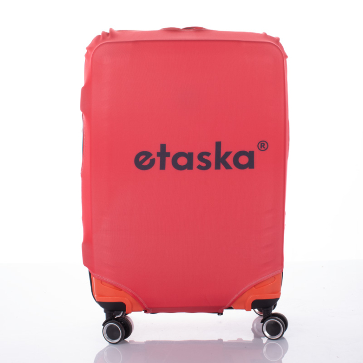 etaska Bőröndhuzat kabin méret piros színben