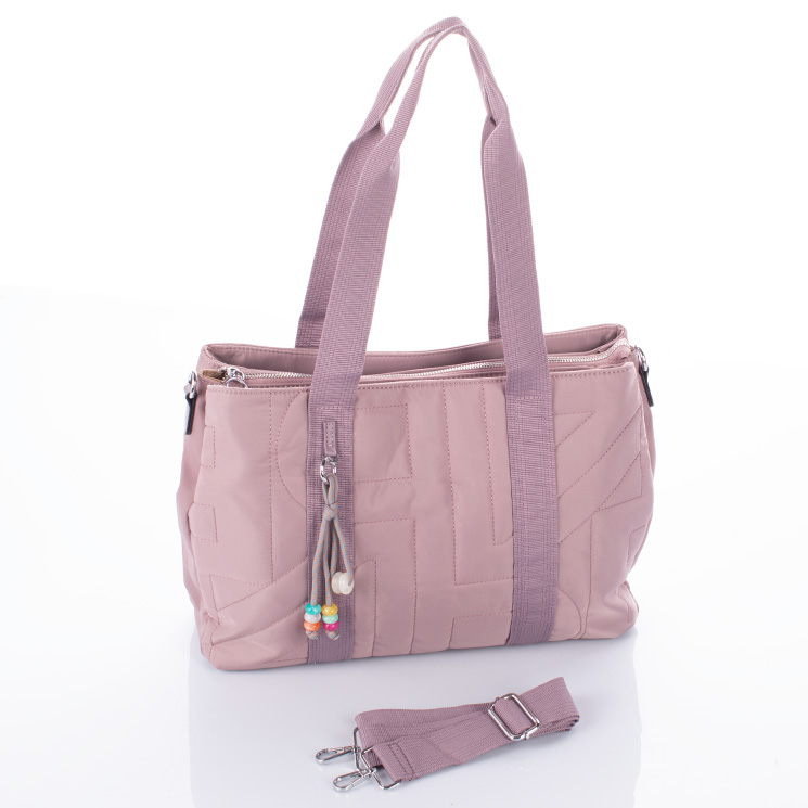 Nagyméretű női válltáska hosszúpánttal