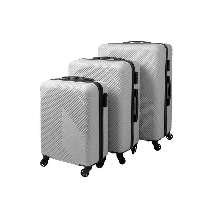 TRIZAND 3 részes bőrönd szett 