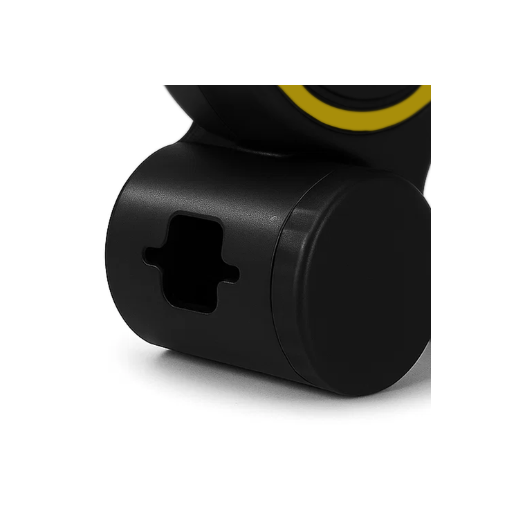 Automata kutyapóráz 10–25 kg-ig, LED-es zseblámpával, zacskó adagolóval, 5 m 