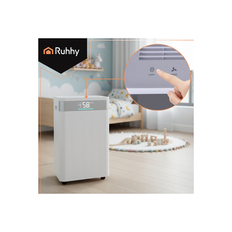 Nagyteljesítményű páramentesítő 20L/24h páramentesítő WiFi-vel, 4,3 literes tartály