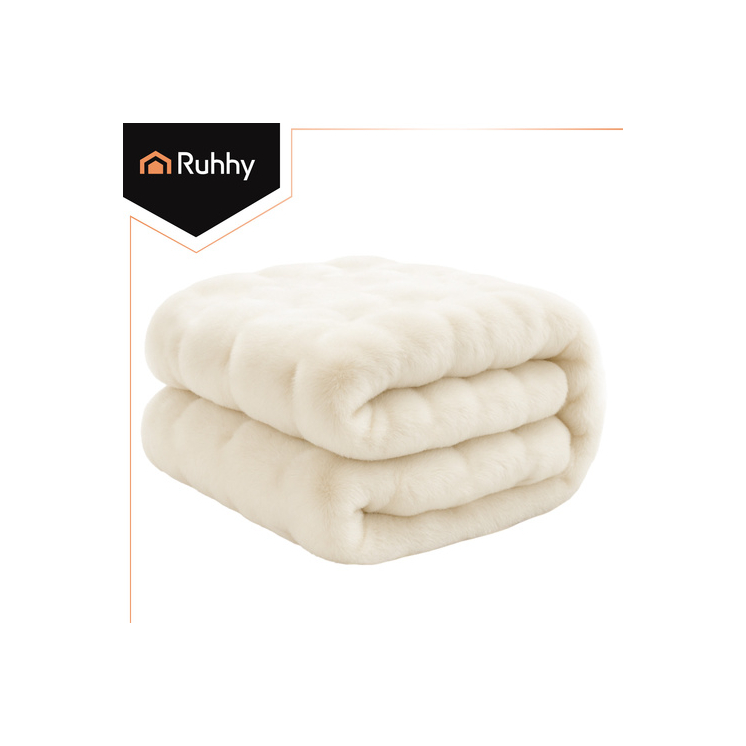 Pihe puha takaró pléd bézs színben 1,6 x 1 m