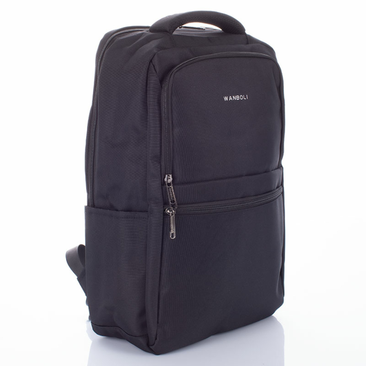 Fedélzeti méretű laptophátizsák  USB csatlakozóval