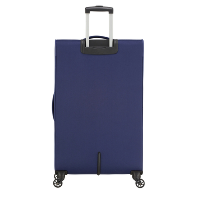 American Tourister Heat Wave Spinner bőrönd 80 cm Combat Navy színben