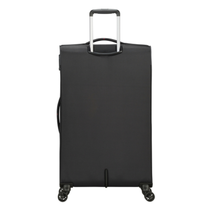 American Tourister Crosstrack Spinner bővíthető bőrönd 79 cm Grey/Red színben