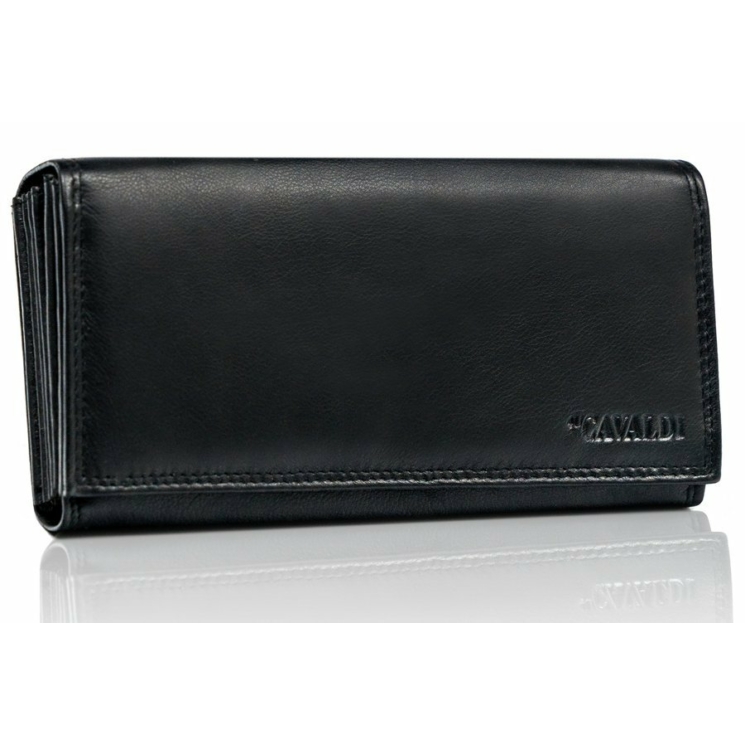 Cavaldi valódi bőr brifkó pincér Pénztárca