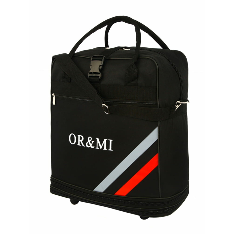 Gurulós utazótáska bővíthető XL méret kék