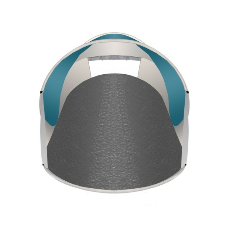 Strand sátor 220x120x90cm - turquoise - gray