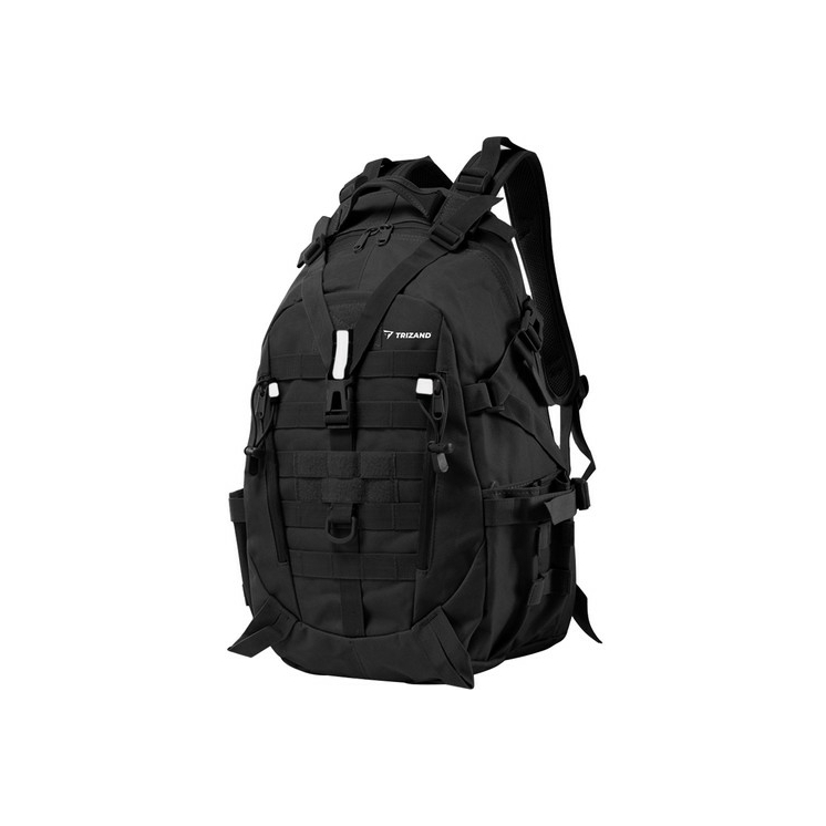 Nagyméretű ultraerős vászon hátizsák esővédő huzattal