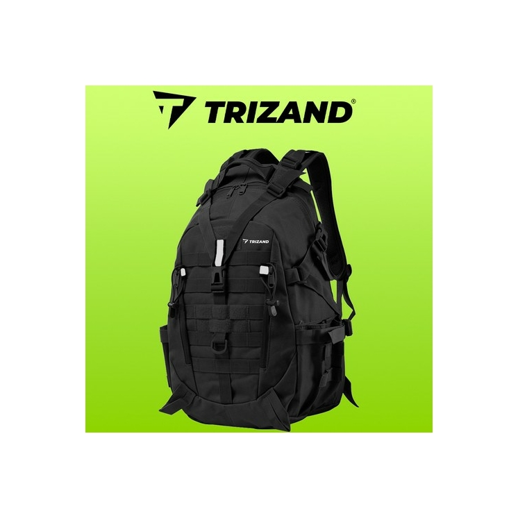 Nagyméretű ultraerős vászon hátizsák esővédő huzattal