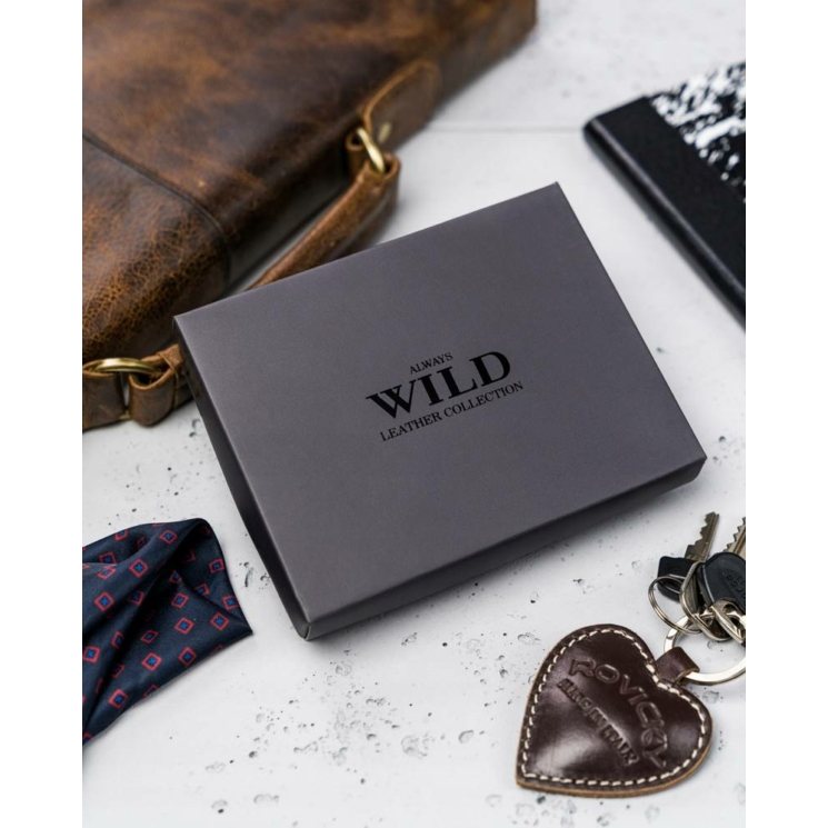 Wild Valódi bőr Pénztárca