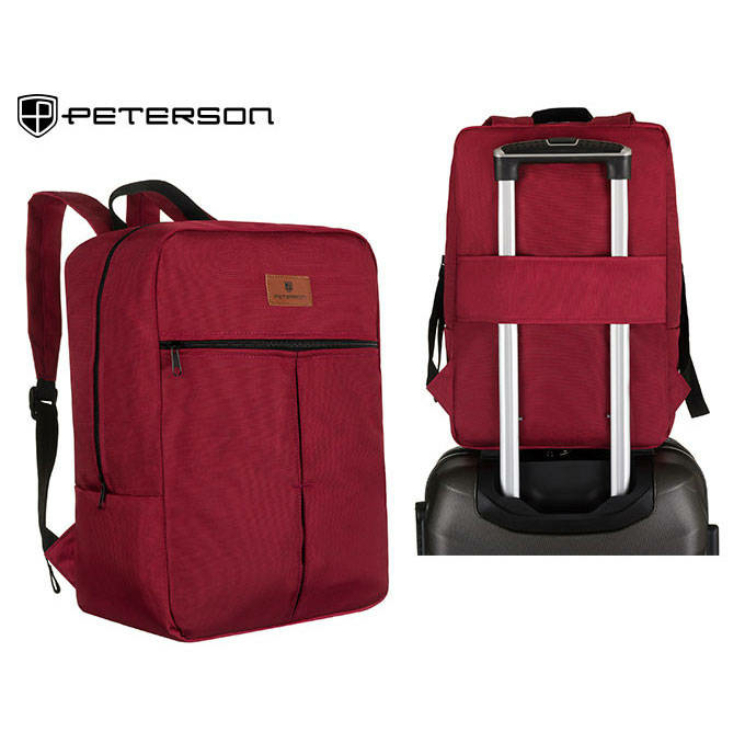 Peterson Fedélzeti hátizsák Ryanair fedélzeti ingyenes méret 40 x 20 x 25 cm