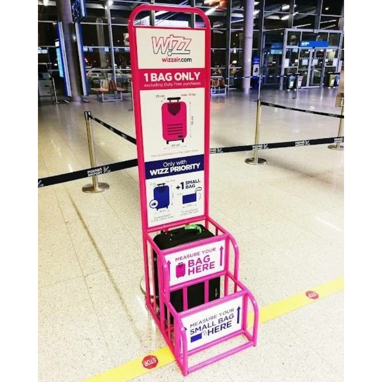 Peterson Fedélzeti táska WIZZ méret 40 x 30 x 20 cm