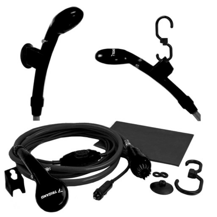 Szivargyújtós kemping zuhany 12V 5m