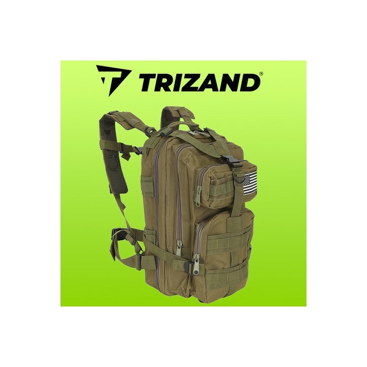 Military túrahátizsák zöld színben 30L