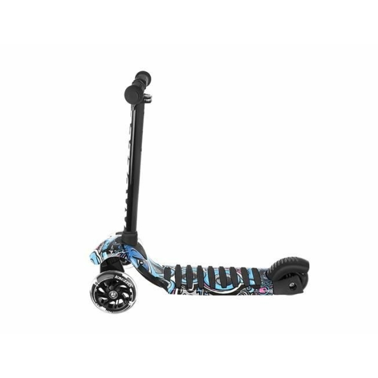Kruzzel háromkerekű gyerek roller scooter kék