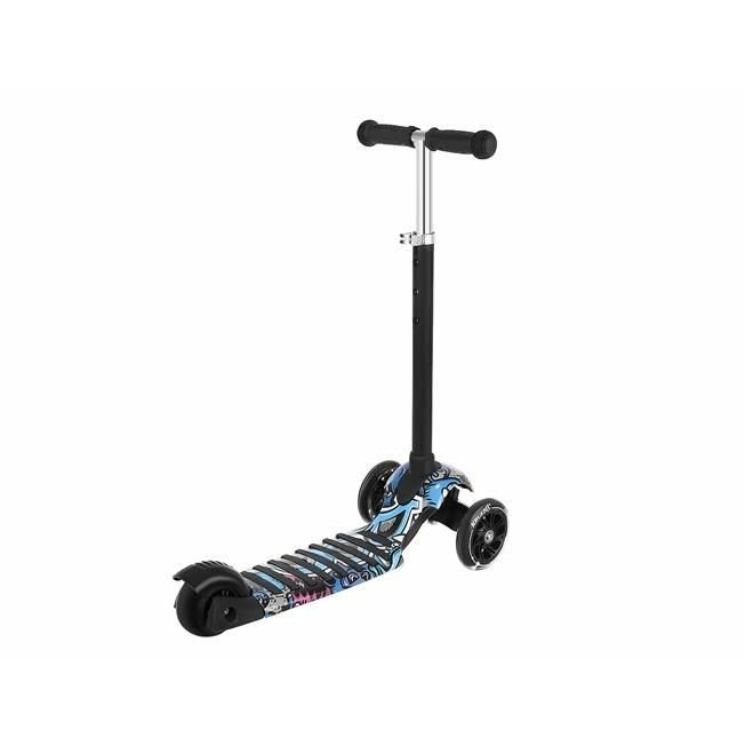 Kruzzel háromkerekű gyerek roller scooter kék