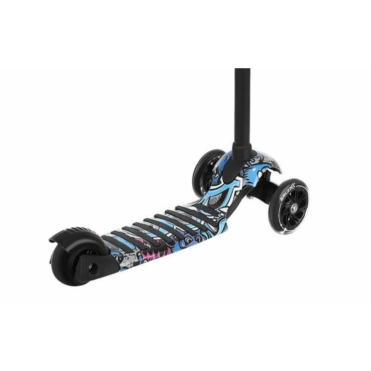 Kruzzel háromkerekű gyerek roller scooter kék