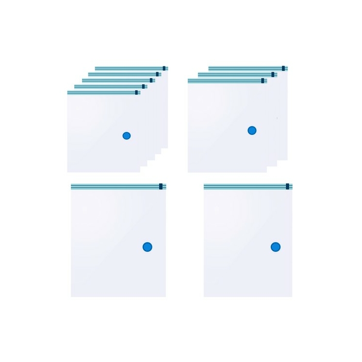 Bőröndrendező vákumzsák 10 darabos készlet