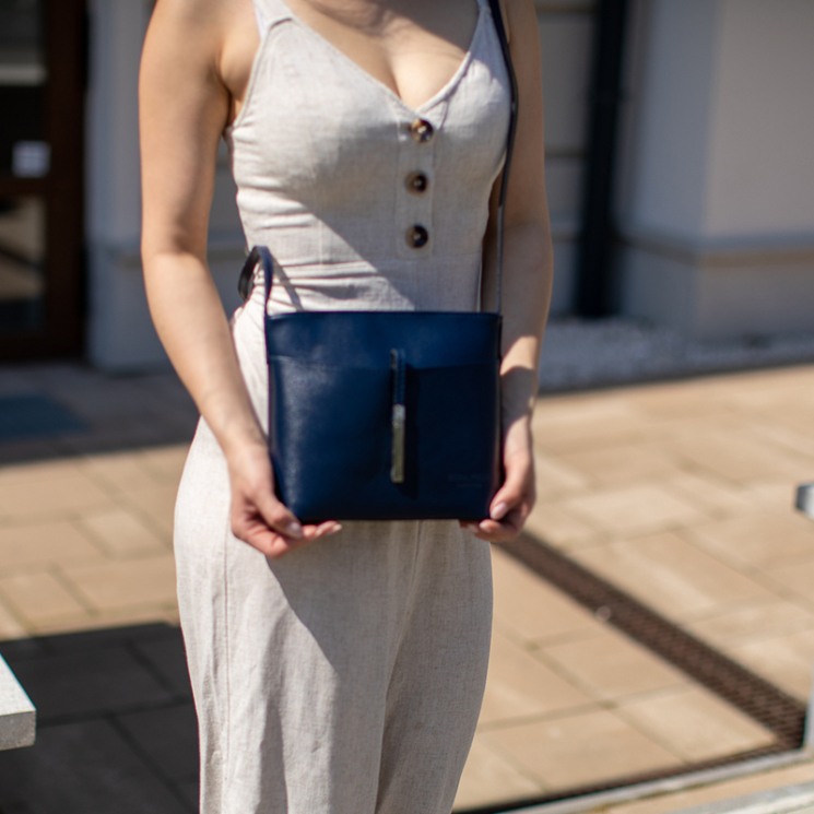 Fairy valódi bőr női oldaltáska