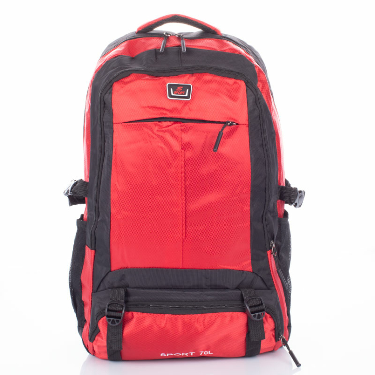 Euroline Túrahátizsák 70L piros színben